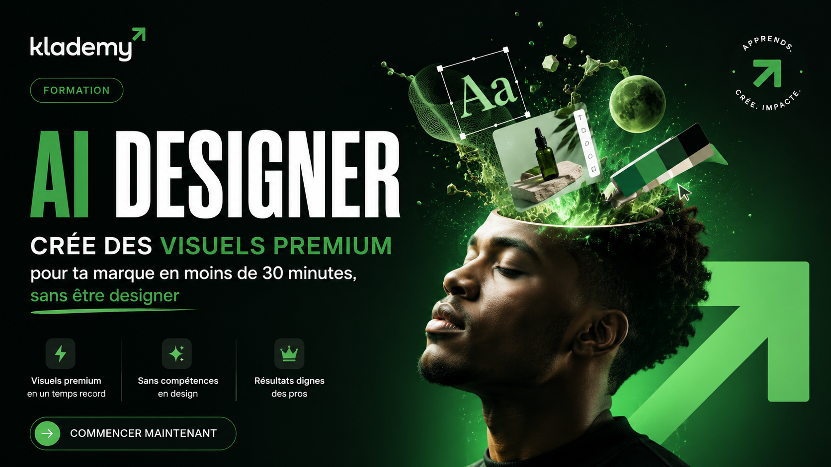 AI Designer — Crée des visuels premium pour ta marque en moins de 30 minutes, sans être designer